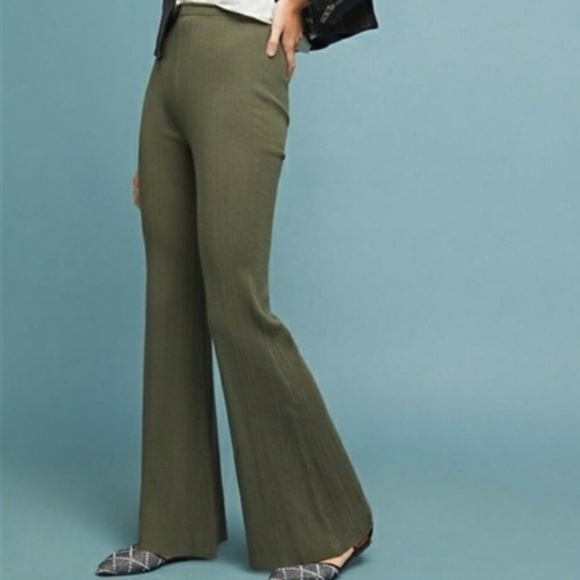 ANTHRO Gibson Flare Knit Legging Pant X. - Picture 5 of 16